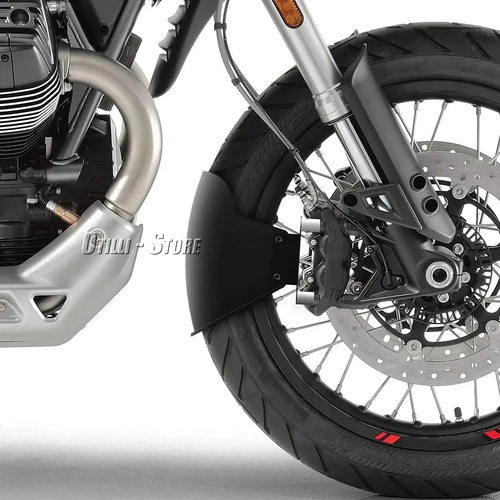 MotoGuzzi前轮延长挡泥板改装