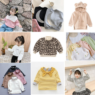 加厚卫衣保暖上衣女冬季