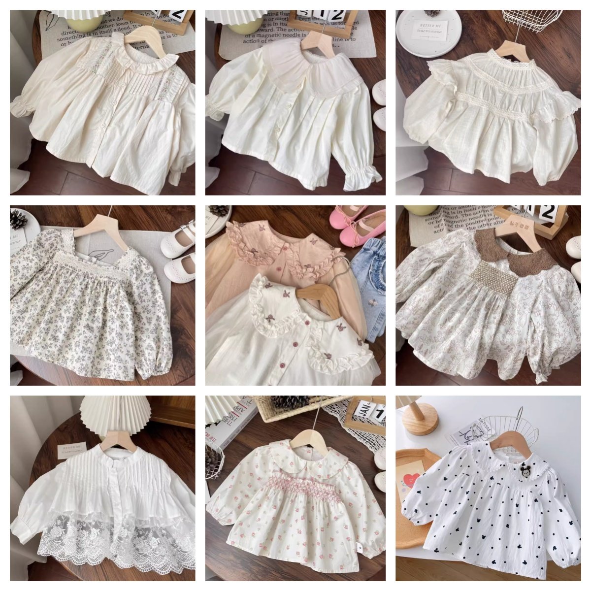 清仓不换退！2024春秋女童宝宝洋气长袖打底衫娃娃衫衬衣外搭衬衫,童装/婴儿装/亲子装,T恤,淘宝优惠券,粉丝福利购,淘宝优惠卷