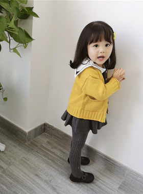 春秋幼童时尚婴儿娃娃领公主裙