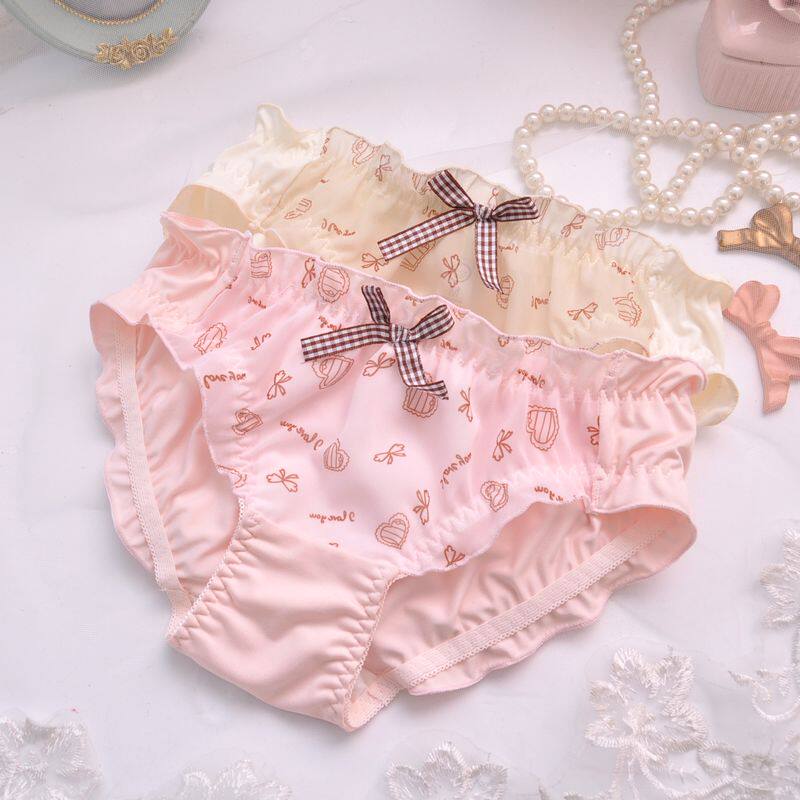 solar system fresh Chiffon printing lovely girl Middle-waisted triangle lady Ladies Underwearin the Lingerie/Men's underwear/Tracksuit , Briefs  category - from Buy2taobao.com to provide professional Taobao agent buy service