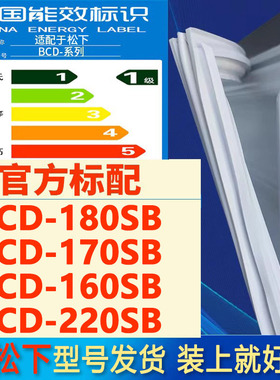 适用松下BCD 180SB 170SB 160SB 220SB冰箱密封条门胶条门封吸条