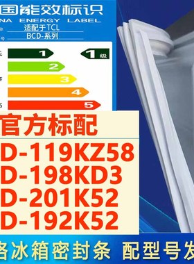索格适用TCL BCD 119KZ58 198KD3 201K52 192K52冰箱密封条门胶条