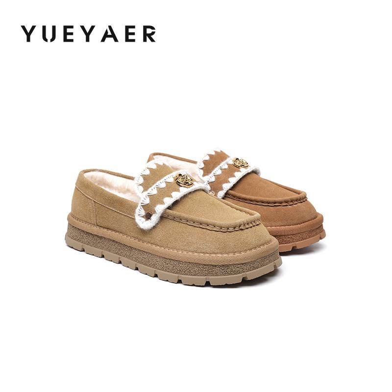 月芽儿休闲雪地靴冬季新款