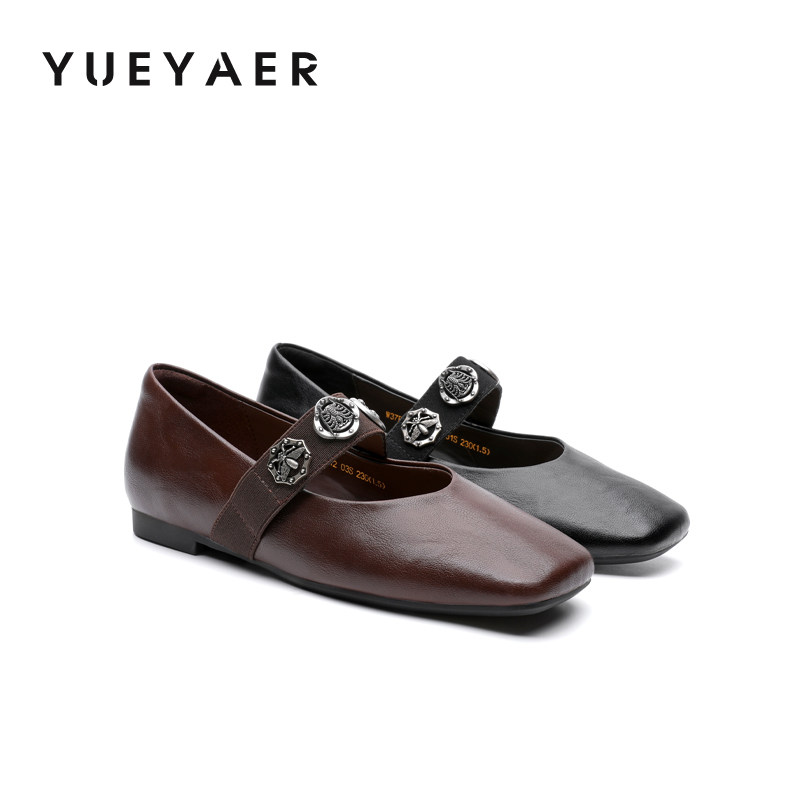 月芽儿法式玛丽珍鞋女2026春季新款软底一字带绝美单鞋时尚小皮鞋,女鞋,玛丽珍鞋,淘宝优惠券,粉丝福利购,淘宝优惠卷