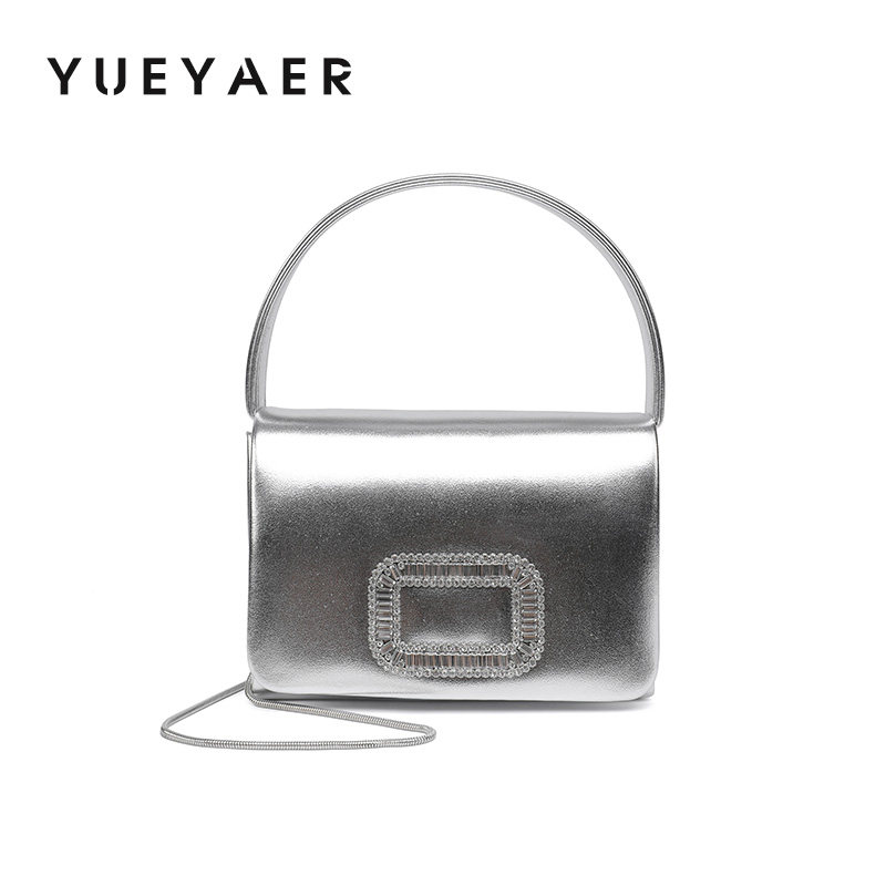 月芽儿法式晚宴小方包链条包包女2026镶砖手提单肩手机包小斜挎包,箱包皮具/热销女包/男包,小方包,淘宝优惠券,粉丝福利购,淘宝优惠卷