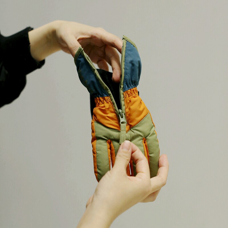 中大童3M棉防风防水儿童保暖手套