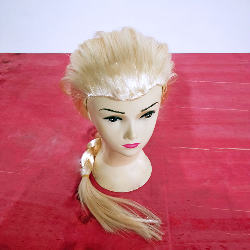 动漫cosplay 冰雪奇缘Elas艾莎公主造型假发辫子欧美时尚儿童派对