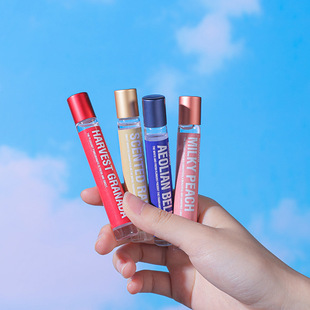 跨境爆款诗芒简单生活滚珠男女士香水品牌清新持久淡香止汗香体液