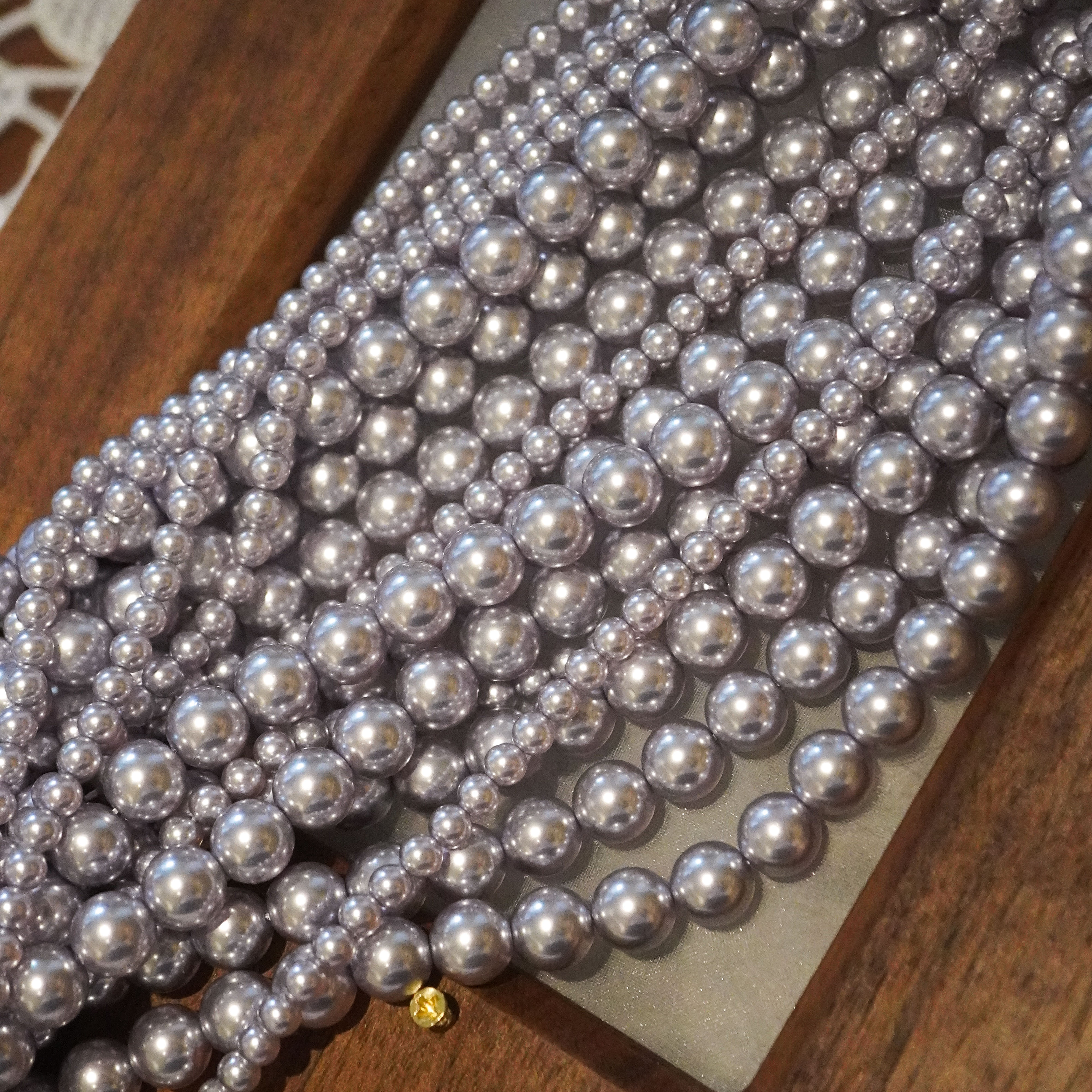 不掉皮色浅蓝高亮散珠施家平替