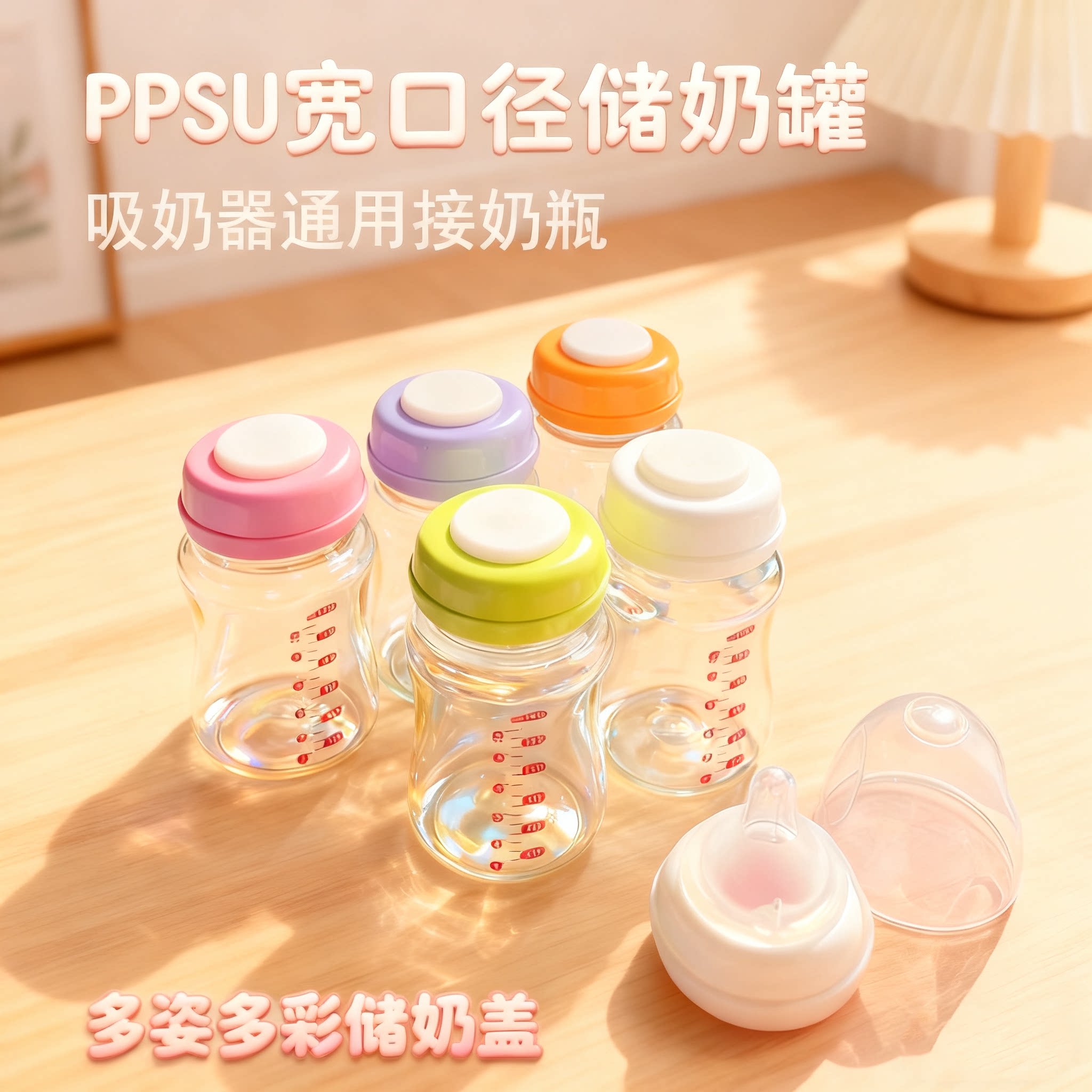 PPSU吸奶器奶瓶储奶瓶图片