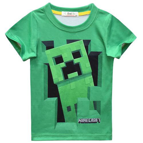 minecraft我的世界儿童短袖T恤