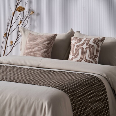 样板间美式中古风高端软装床品