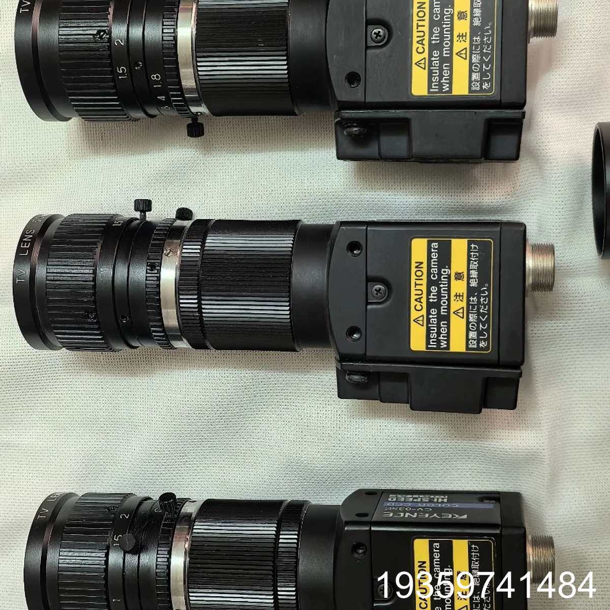 基恩士KEYENCE工业相机CV-035C带镜头，货，外议价