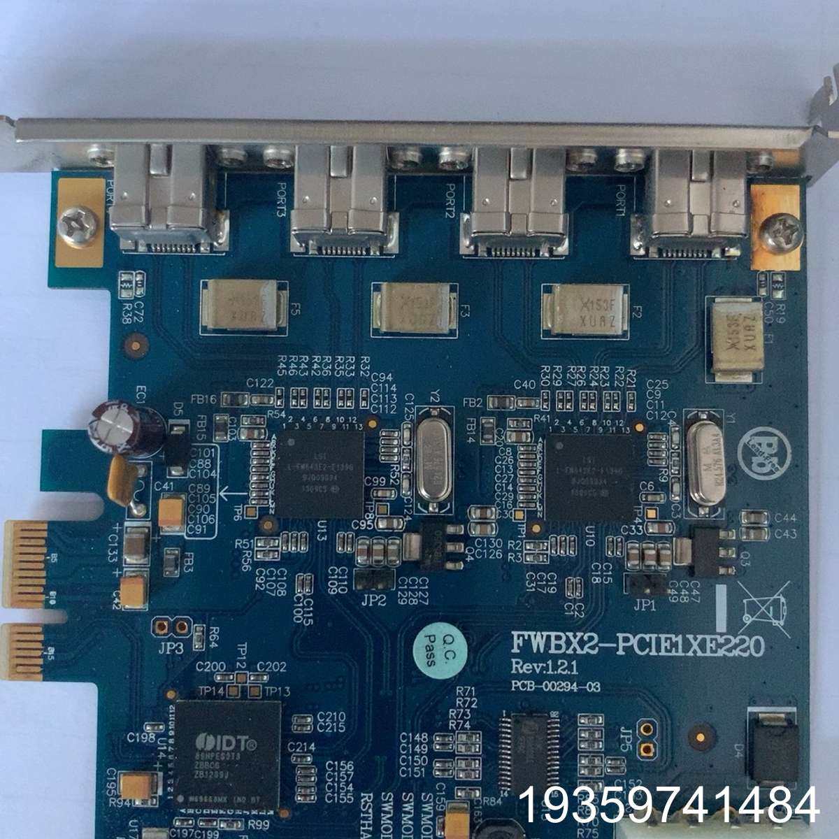 视频采集卡台湾ioi FWBX2-PCIE1XE22议价