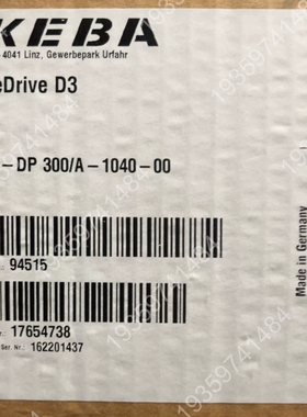 KEBA Kedrive D3模块，型号D3-DP 30 议价