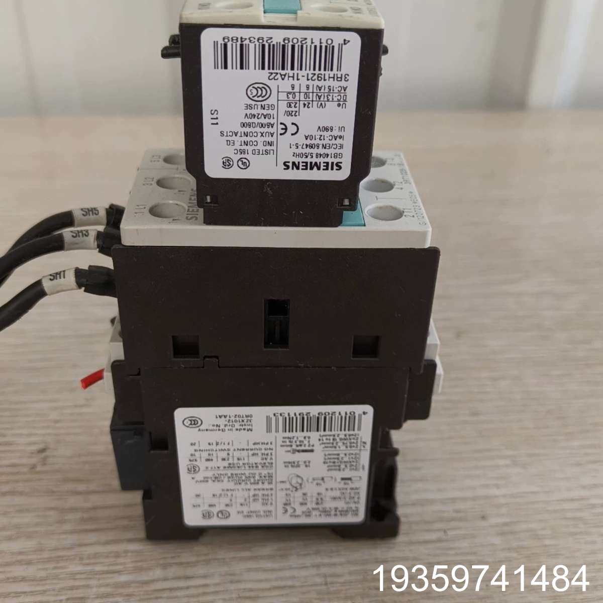 接触器3ZX1012-0RT02-1AA1带3RH19议价