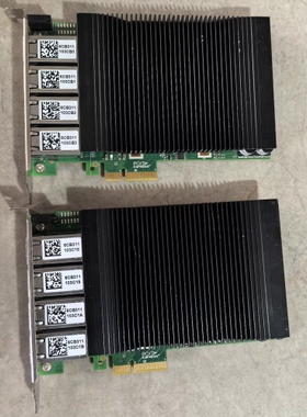 议价：inteli350am4芯片PCI-E X4千兆4电口POE