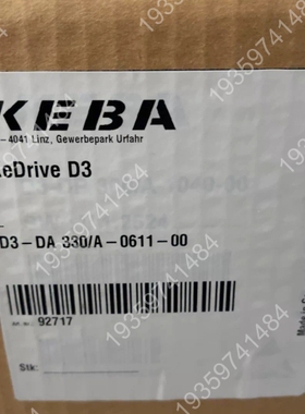 KEBA Kedrive D3模块，型号D3-DA 33 议价