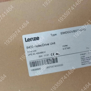 议价 142P 伦茨8400驱动器 型号：E85DGDVB37