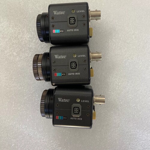 议价：Watec瓦特WAT-221S工业彩色CCD相机，已测试功能