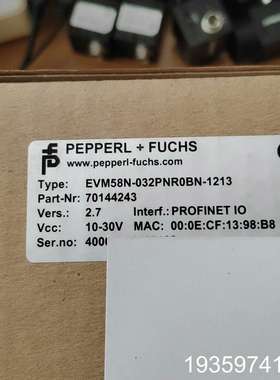 EVM58N-032PNR0BN-1213 倍加福编码器 带议价