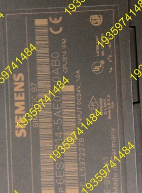 议价：SIMATIC S7PLC，型号6ES7 314-