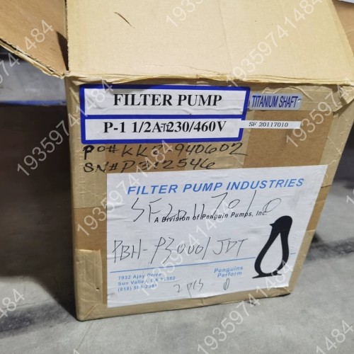 企鹅泵浦SUS轴，带盒，P1-1/2A 230/460V 议价