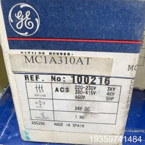 GE 通用接触器 MC1A310AT  西班牙 24V议价