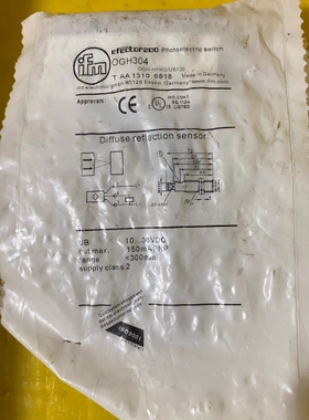 议价：易福门传感器，型号OGH304，实物图拍摄，数量好像三个，全