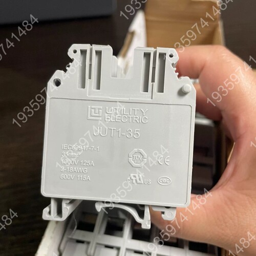 UTL尤提乐接线端子，JUT1-35-GY，一盒，20片 议价