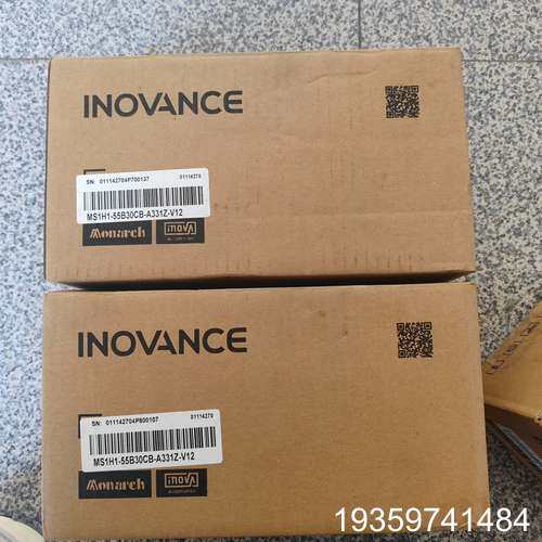 汇川电机MS1H1-55B30CB-A331Z-V12 议价