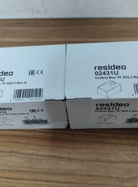 Resideo控制箱02431U，型号TF 832.3 议价