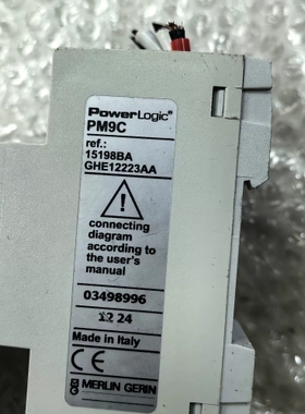 PM9C电能表，型号15198BA，意大利， 议价