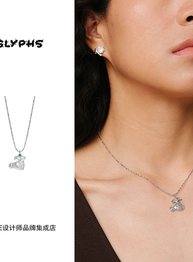 Dare买手店 GLYPHS符界 送你花花锁骨链原创民族原创设计项链首饰