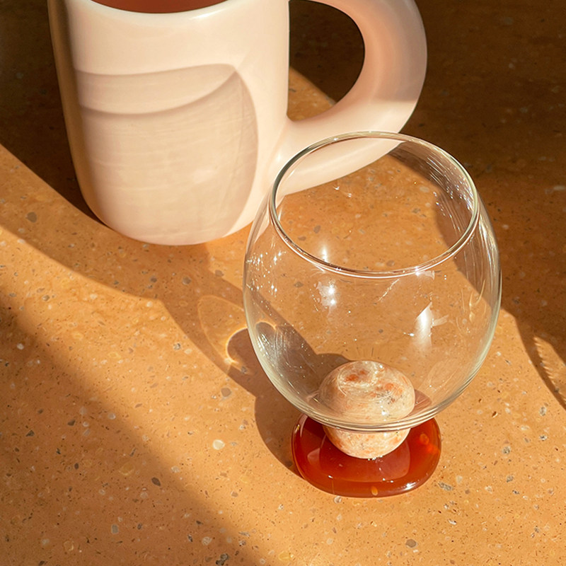 Dare买手店 SoftServe 棒棒糖酒水果汁杯玻璃创意网红咖啡冷饮杯