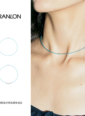 Dare买手店 iranlon自然论 超细绿松素链串珠设计感简约百搭首饰