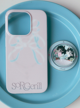 【5折】Dare买手店 sorgenti 正品手机壳艺术风小众iphone15pro软壳防摔iphone14创意女苹果手机套网红明星