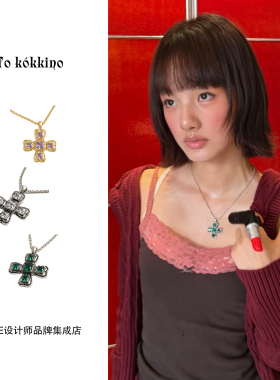 Tokokkino 正品mini经典四面蝴蝶结项链小众原创设计高级饰品首饰