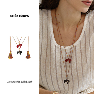 热情奔跑小马项链旷野奔跑小马项链民族风新年复古首饰 CHEZLOOPS