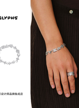 Dare买手店 GLYPHS符界 梳妆打扮手链原创设计民族复古首饰小众