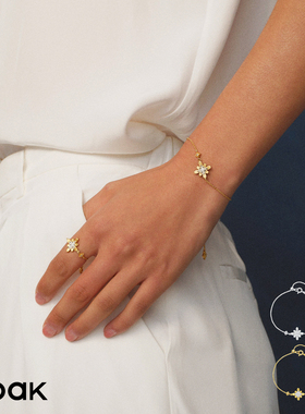 Dare买手店 ooak 烟花抽拉手链925银原创设计首饰小众百搭气质女