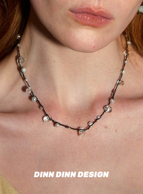 Dare买手店 DINN DINN DESIGN水晶编织项链度假饰品首饰原创设计