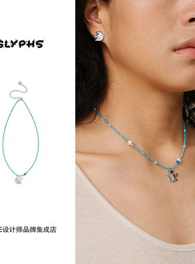 Dare买手店 GLYPHS符界 飞鸟项链原创设计小众饰品首饰百搭气质