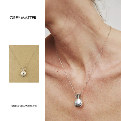 【6折】grey matter正品双耳花瓶项链新中式复古长链小众