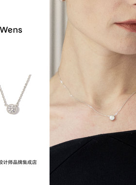 Dare买手店 Wens Jewels 星钻锆石项链复古高级原创首饰百搭气质