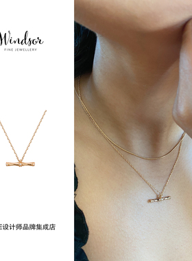 Dare买手店 LHwindsor温莎珠宝 Fob项链金色复古欧美饰品首饰叠戴