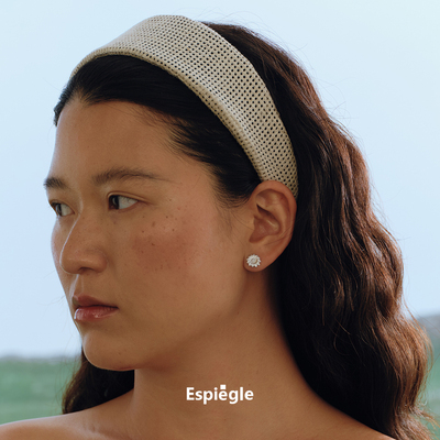 Dare买手店 espiegle 植物染色发箍头饰发饰原创设计碎发夹发卡女