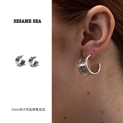 sesamesea祷告文耳环耳饰