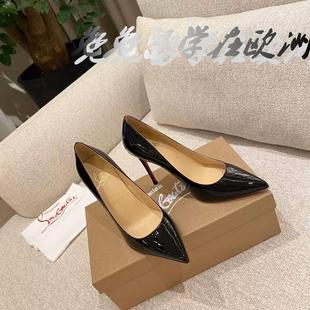 红底鞋 女鞋 CL高跟鞋 代购 Louboutin 尖头婚鞋 KATE经典 Christian